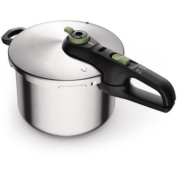 T-fal セキュア トレンディ 圧力鍋 6.2L (IH対応) ティファール P2580704 時短 本格料理 クリスマス パーティー ご馳走