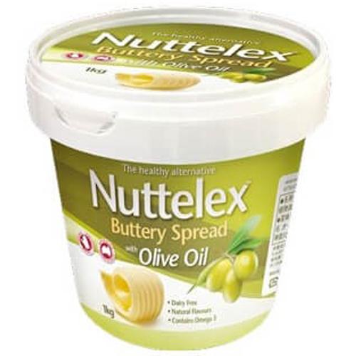 Nuttelx ヌテレックス ファットスプレッド with オリーブオイルスプレッド 1kg 冷蔵 クール便