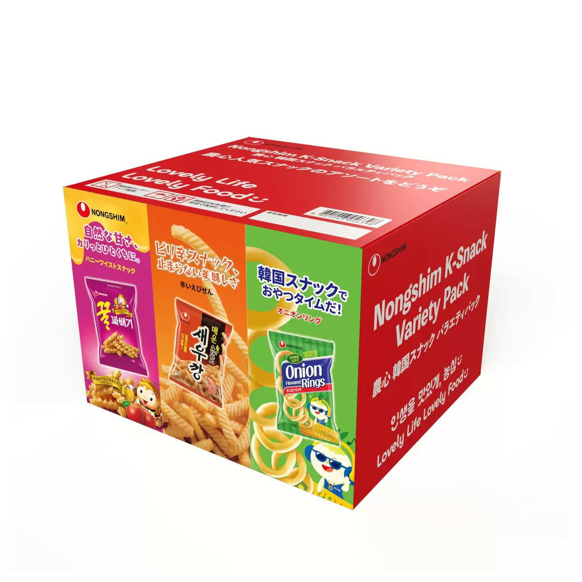 農心 韓国スナックアソート 3種 x 8