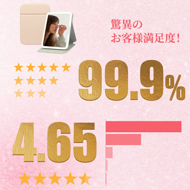 ＼スーパーSALE限定54%OFF！／卓上ミラー ライト付き 女優ミラー 日光女優ミラー おしゃれ 3色光 無段階調節 メイクミラー 折りたたみ式 携帯型 おしゃれ 卓上鏡 化粧鏡 ライト付き鏡 ミラー LEDライト付きミラー ライトミラー 三色調光 LEDミラー 明るさ調節 タッチボタン