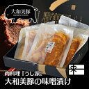 ギフト 贈答品 大和美豚 豚ロース肉の 味噌漬け 1.0kg （約100g×10枚） 化粧箱入 送料無料 豚肉 肉 ロース みそ おかず 弁当 内祝い お祝い プレゼント 冷凍便 1