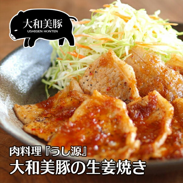 大和美豚 豚肉 肉 生姜焼き しょうが焼き お徳用 1.0kg 500g×2パック（8-10人前） 生姜 しょうが おか..