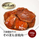 大和榛原牛 黒毛和牛 そのまんま 焼肉 100g×3パック 送料無料 牛肉 A5 焼き肉 ヤキニク BBQ おかず 弁当 冷凍便