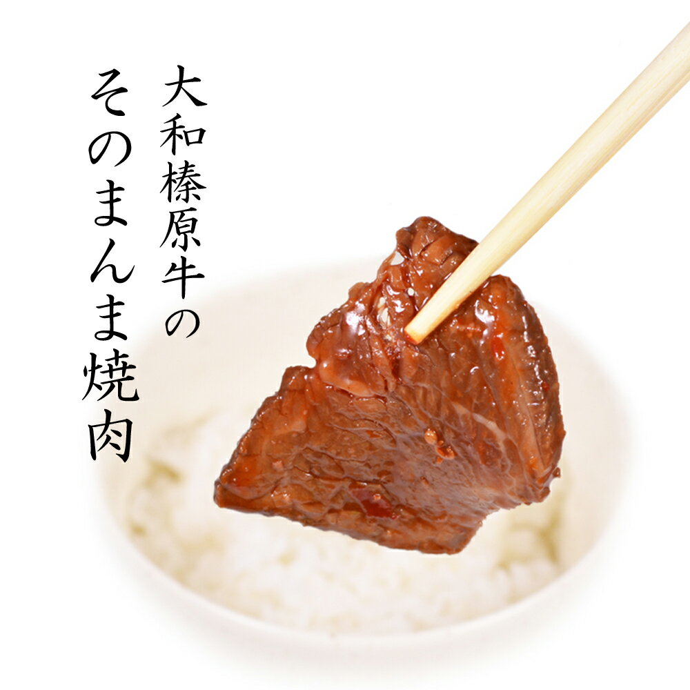 【いい肉の日SALE☆ポイント5倍】 大和榛原牛 黒毛和牛 そのまんま 焼肉 100g×3パック 送料無料 牛肉 A5 焼き肉 ヤキニク BBQ おかず 弁当 冷凍便のサムネイル