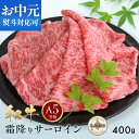\衝撃の50%OFF!/ 【 A5 サーロインスライス 400g 】 北海道産 最高級 A5和牛 霜降り スライス 送料無料 肉 A5 冷凍 北海道 霜降り 和...