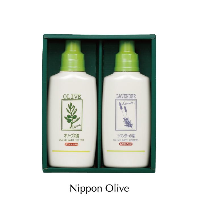 【日本オリーブ株式会社】オリーブの湯入浴剤2本セット【入浴剤 オリーブマノン ギフトセット】(OL-27)|入浴剤セット プレゼント ギフトセット バスセット ...