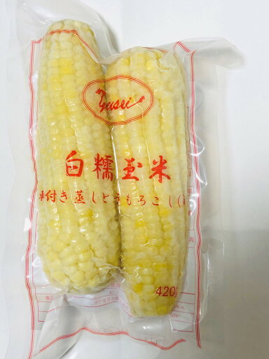 冷凍とうもろこし(白糯玉米) 210g×2本×24袋 冷凍とうもろこし(白糯玉米) 210g×2本×24袋