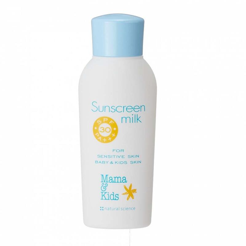 楽天牛若物産楽天市場店Mama&Kids（ママ&キッズ） サンスクリーンミルク SPF30 PA+++ 90ml