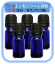 【5ml点液容器5個】 ドロッパーボトル アロマボトル エッセンシャル容器 オイル小分け 青色半透明 遮光ボトル 工芸品 アート 滴瓶 液体容器 詰め替え容器 ...