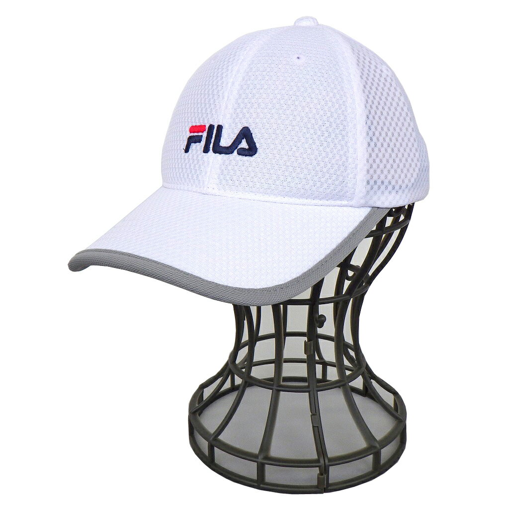 樂天商城 - 春・夏 帽子 FILA フィラ 262-013001 ライトメッシュ キャップ