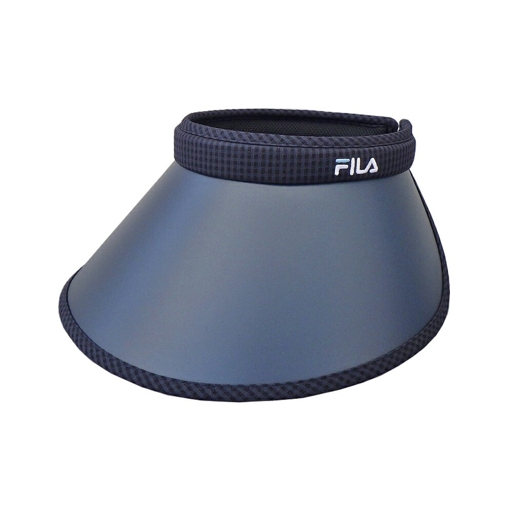 樂天商城 - 春・夏 帽子 FILA フィラ seersucker clip visor シアサッカー クリップバイザー サンバイザー 262-013202