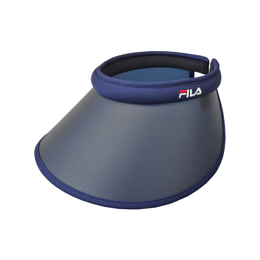 樂天商城 - 春・夏 帽子 FILA フィラ WIDE VISOR ワイドバイザー クリップバイザー サンバイザー 262-013206