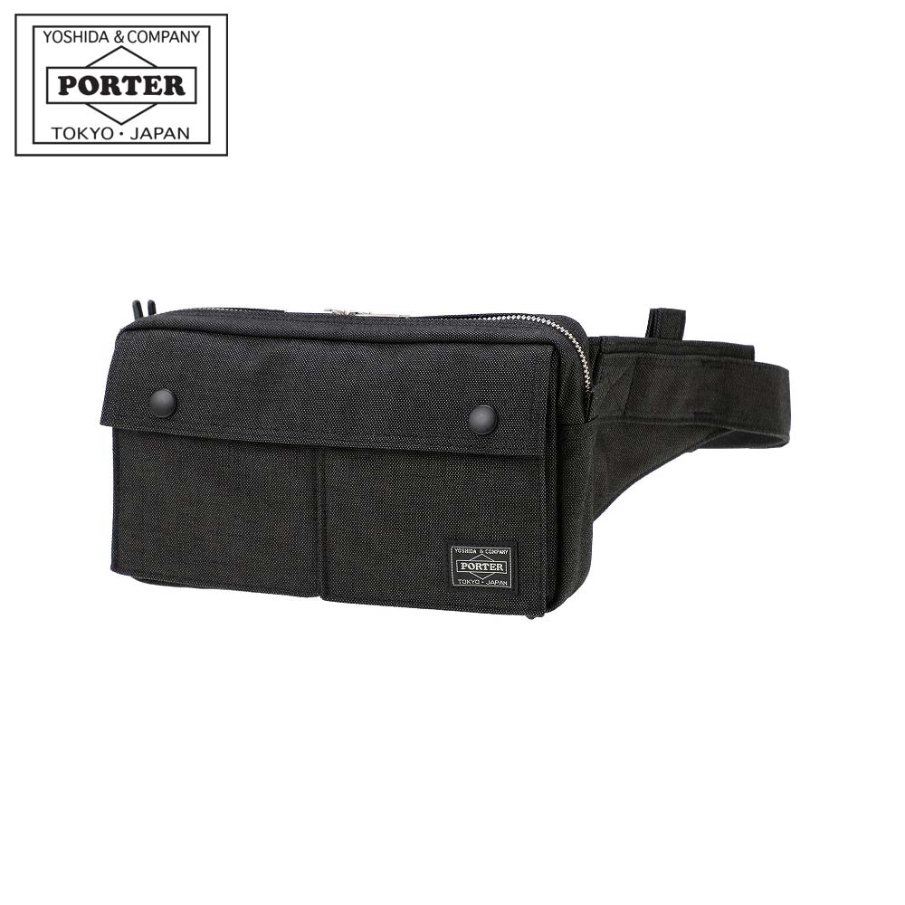ポーター スモーキー ウエストバッグ 592-27507 吉田カバン PORTER SMOKY 横型ウエスト 斜め掛けバッグ 日本製