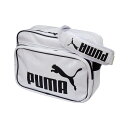 エナメルショルダー(M) PUMA プーマ 合成皮革(PVCエナメル) 079427 41cm 23リットル エナメルバッグ(M) Mサイズ