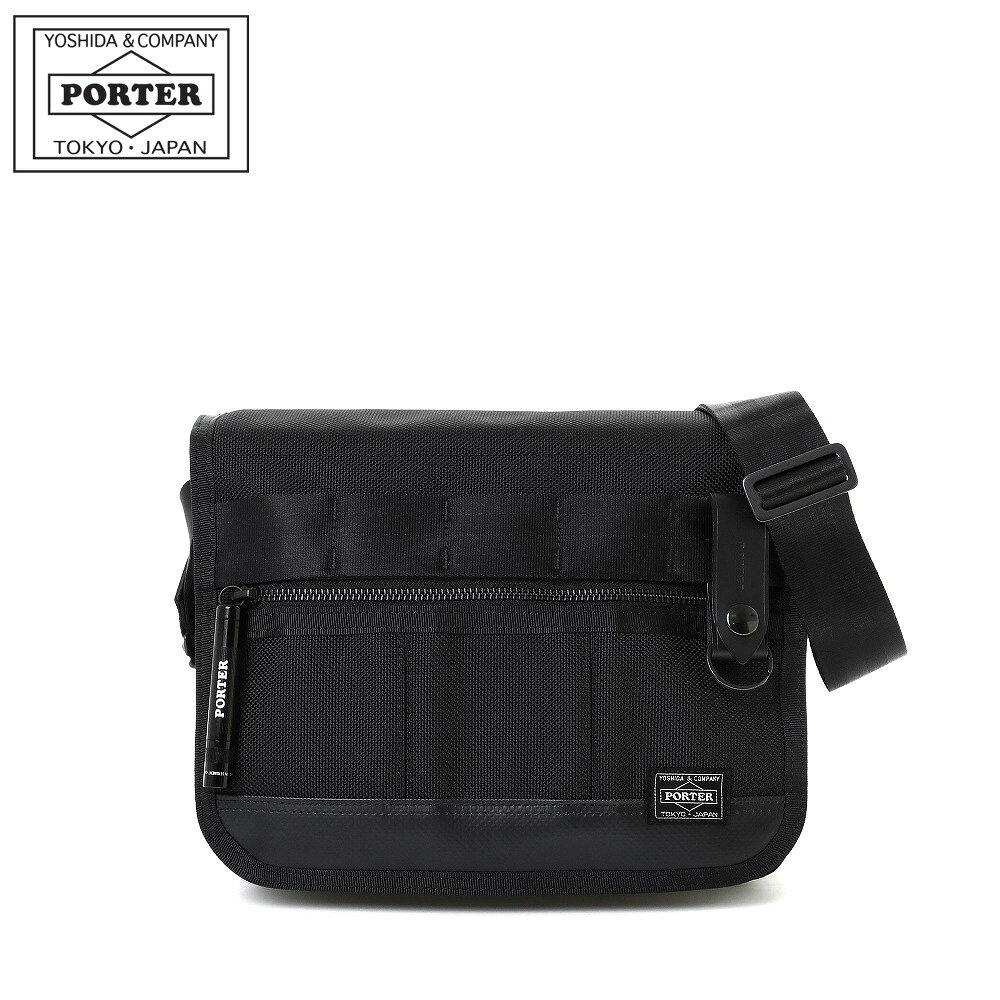 樂天商城 - ポーター ヒート ショルダーバッグ 703-06974 PORTER HEAT 吉田カバン A5サイズ対応 メッセンジャーバッグ カブセショルダーメンズ 小さめ 耐水 耐久 日本製