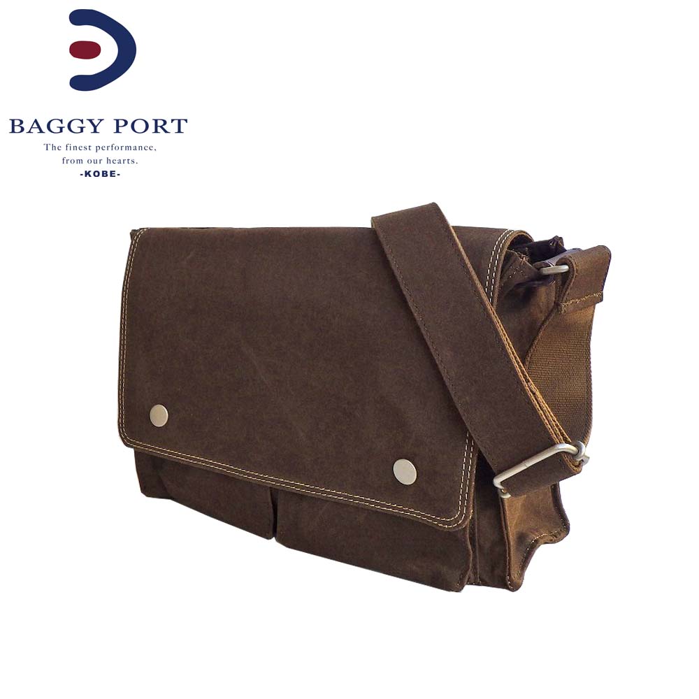 BAGGYPORT SHELTER DUCK バギーポート シェルターダック INS-602 ショルダーバッグ B5サイズ対応 横型..
