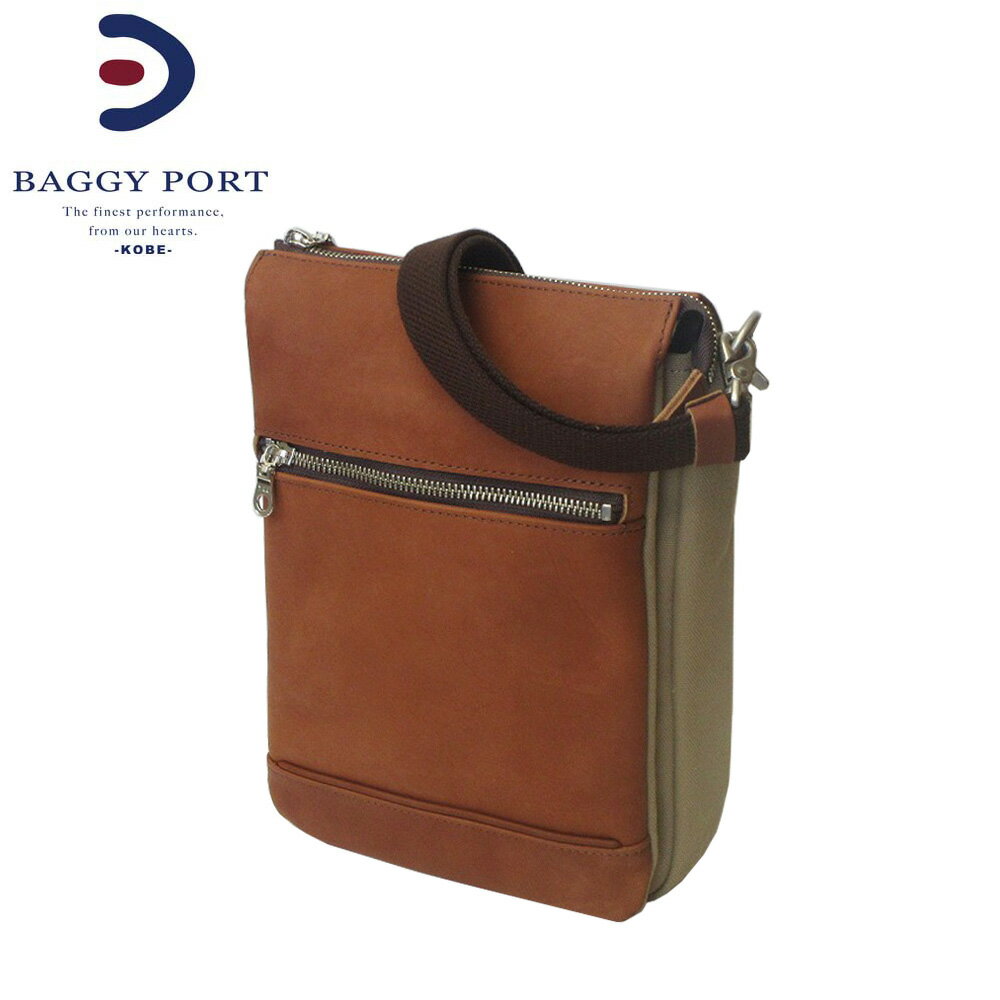 BAGGY PORT GLOVE LEATHER バギーポート グローブレザー 2層縦ショルダー ショルダーバッグ 多機能ショルダー B5サイズ対応 YNM-232