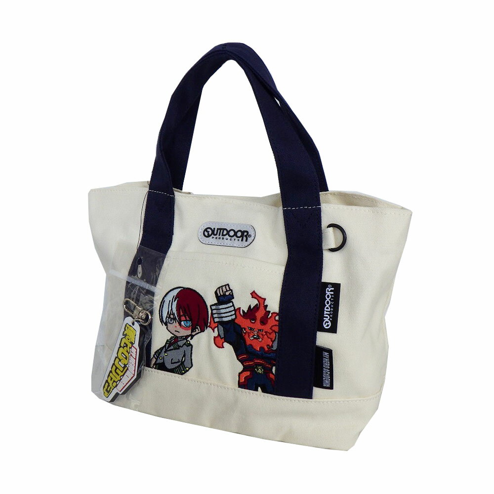 OUTDOOR×僕のヒーローアカデミア ODHA11 トートバッグ ランチバック 轟焦凍 エンデヴァー