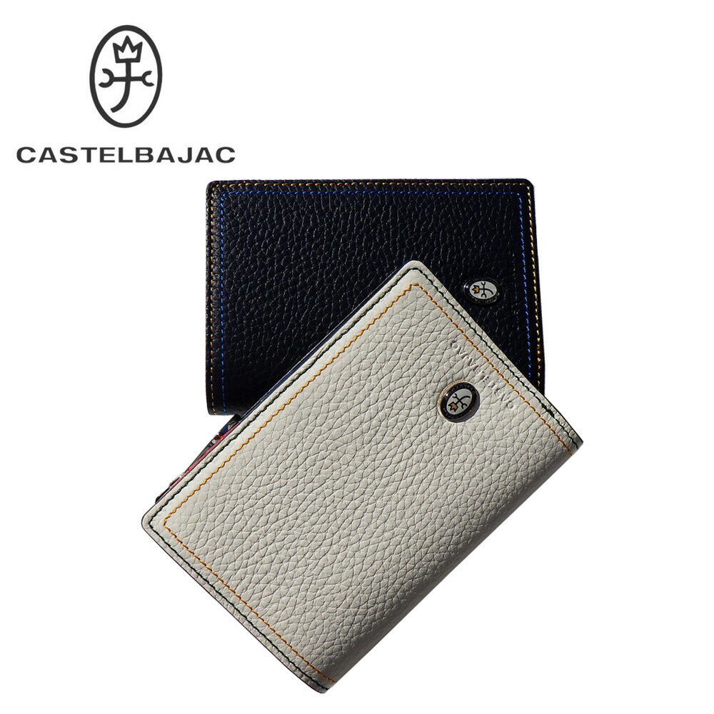 樂天商城 - CASTELBAJAC カステルバジャック スレッド 二つ折り財布 長札セミ 036624 メンズ