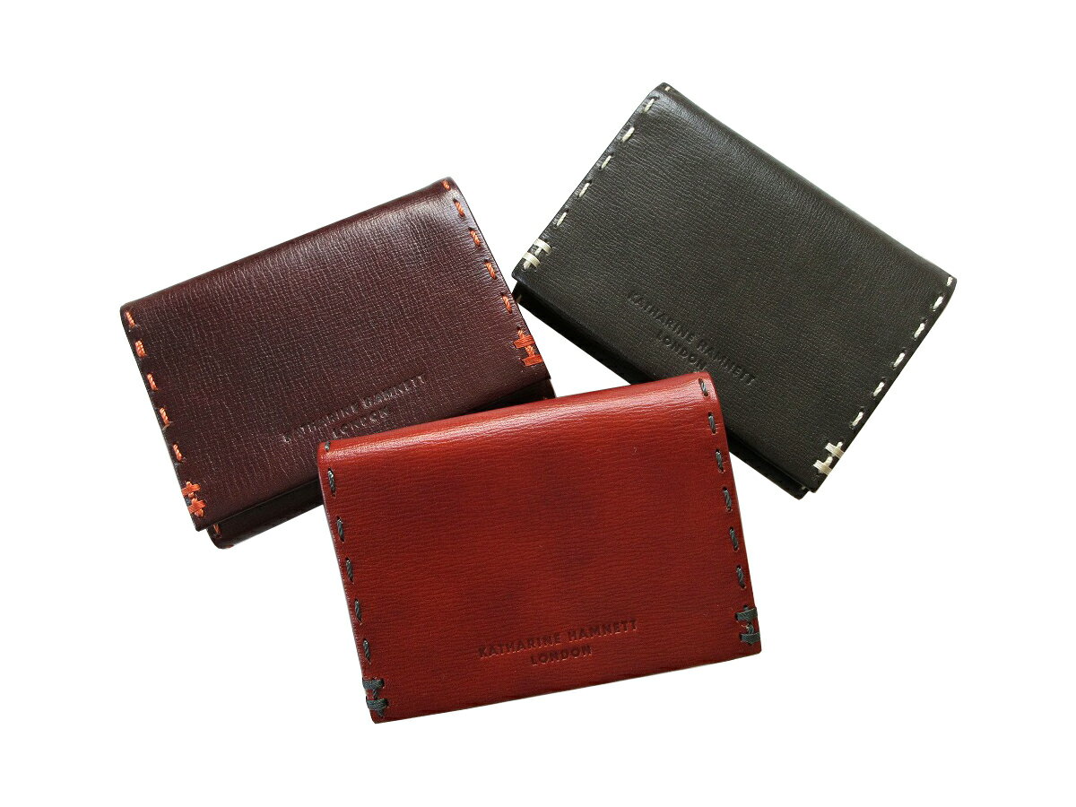 KATHARINE HAMNETT LONDON COLOR TAILORED2 キャサリンハムネット カラーテーラード2 メンズ 三つ折り財布(小銭入れあり) 58702
