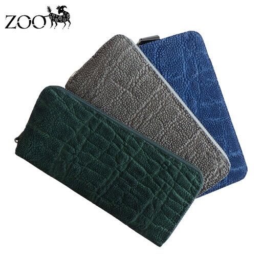 ZOO ズー ピューマウォレット20 象の鼻革 ラウンドファスナー長財布 ZLW-092 ZOO ズー ピューマウォレット20 象の鼻革 ラウンドファスナー長財布 ZLW-092