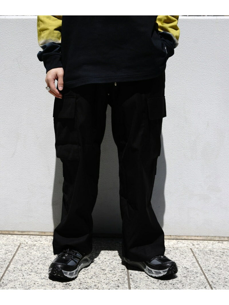 【SALE／50%OFF】B omnivore/ビーオムニボー TR CARGO PANTS BEAVER ビーバー パンツ その他のパンツ グレー ブラック【RBA_E】【送料無料】[Rakuten Fashion]