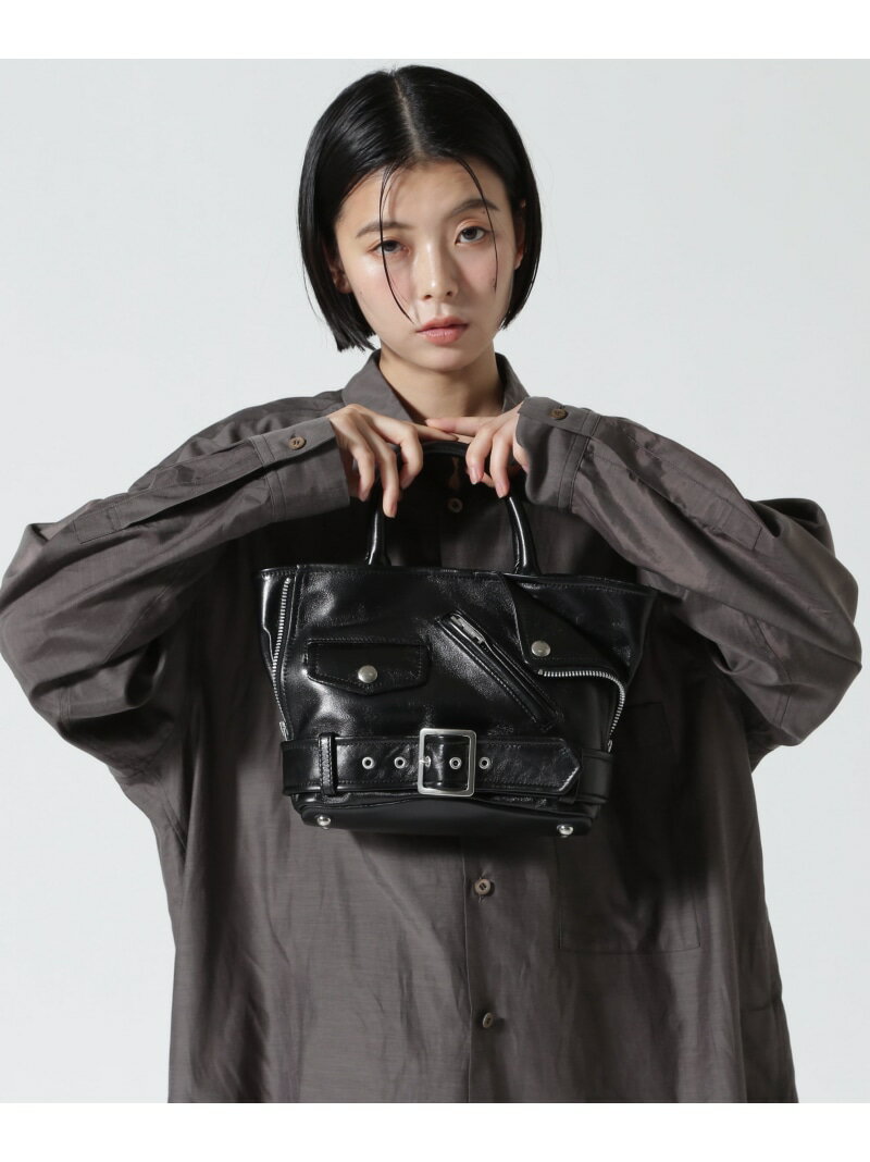 beautiful people/ビューティフルピープル/excerption riders kids tote bag ROYAL FLASH ロイヤルフラッシュ バッグ その他のバッグ ブラック