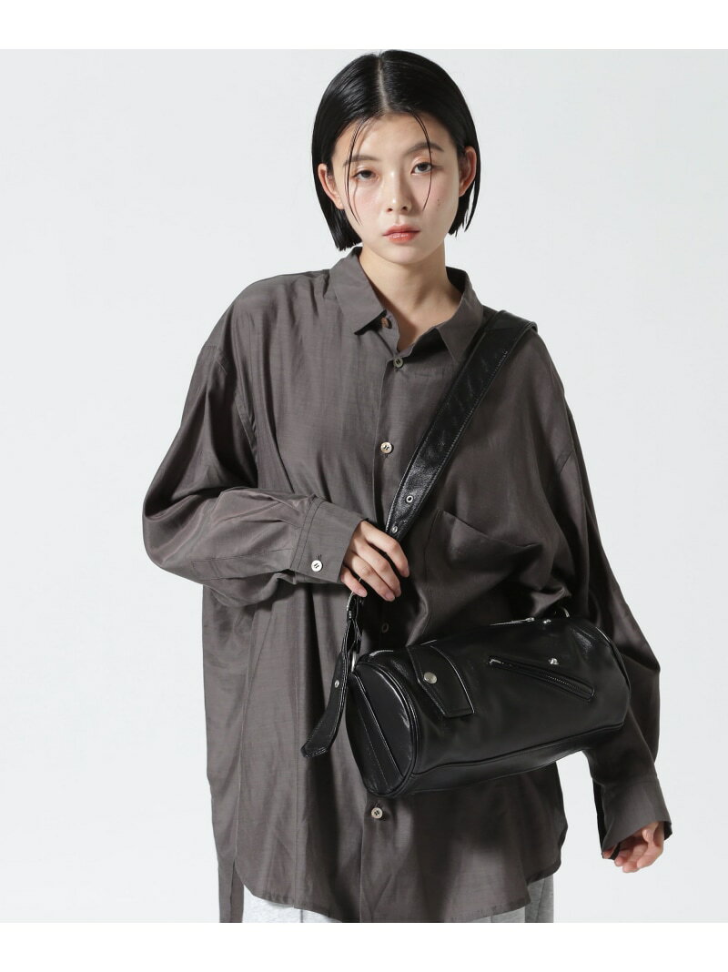 beautiful people/ビューティフルピープル/excerption riders cylinder bag ROYAL FLASH ロイヤルフラッシュ バッグ その他のバッグ ブラック【送料無料】[Rakuten Fashion]