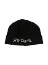 THE H.W.DOG CO./ザエイチダブリュードッグアンドコー/CHAIN 40S BEANIE/ニットキャップ LHP エルエイチピー 帽子 その他の帽子 ブラック【送料無料】 Rakuten Fashion