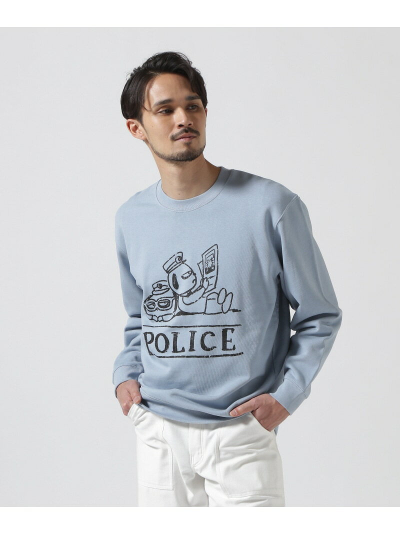 guernika/SHINICHIRO INUI*ODDTAXI/PRINT SWAET 1 ROYAL FLASH ロイヤルフラッシュ トップス スウェット・トレーナー ブルー