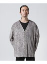 【SALE/40%OFF】LUSOR(ルーソル)EMBOSS CD エンボスカーディガン B'2nd ビーセカンド トップス カーディガン グレー ブラック【R...