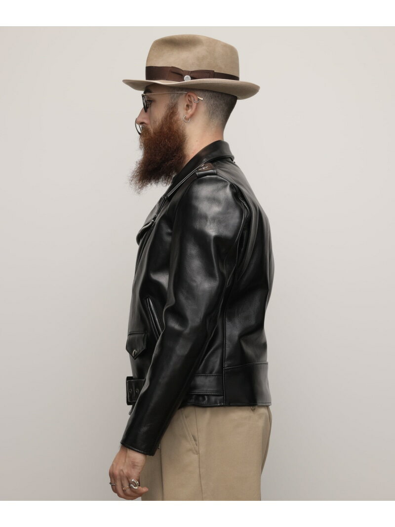 613UHT HORSEHIDE ONESTAR TALL/ホースハイド ワンスタートール Schott ショット ジャケット・アウター ライダースジャケット ブラック【送料無料】[Rakuten Fashion]