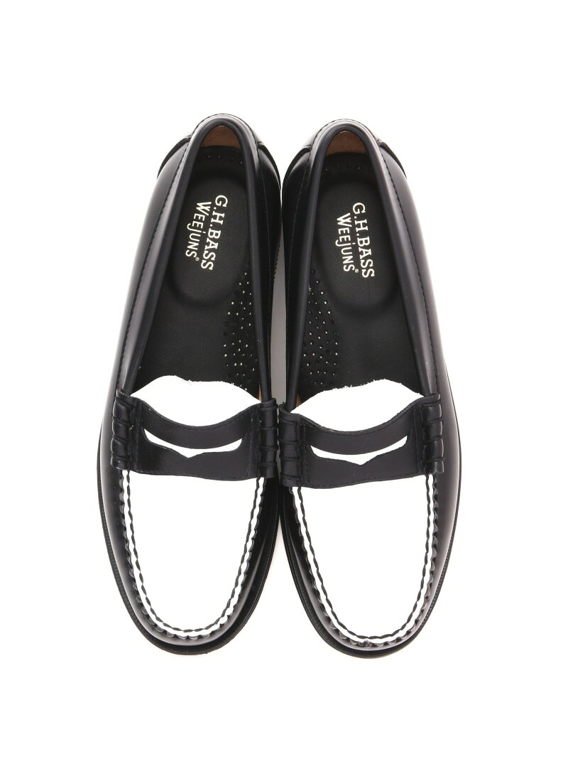 G.H.BASS (�����������Х�)LARSON MOC PENNY /BA11010H B'2nd �ӡ�������� ���塼������ ����¾�Υ��塼������ �ۥ磻�� �֥�å�������̵����[Rakuten Fashion]