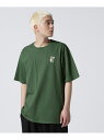 SATURDAYS NEW YORK CITY/サタデーズニューヨークシティ VASE RELAXED TEE Tシャツ B 039 2nd ビーセカンド トップス カットソー Tシャツ グリーン【送料無料】 Rakuten Fashion