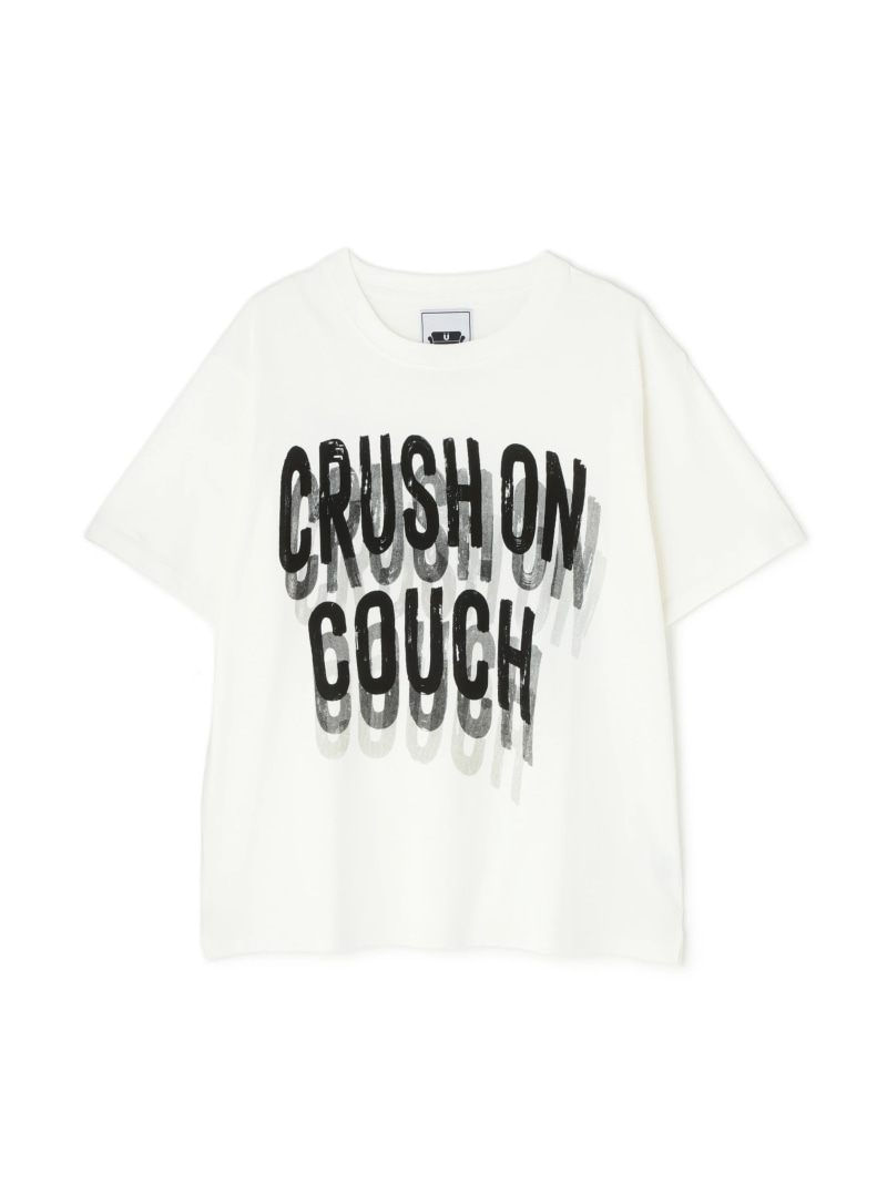 UMLAUT/ウムラウト/CRUSG S/S TEE LHP エルエイチピー トップス カットソー・Tシャツ ホワイト ブラック