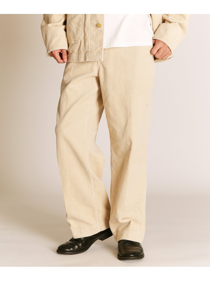 CORDUROY TROUSERS/コーデュロイ トラウザーズ Schott ショット パンツ その他のパンツ ベージュ ブラック グリーン【送料無料】[Rakuten Fashion]