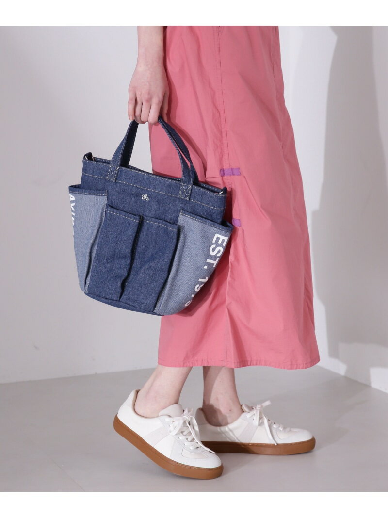 《直営店限定》GARDENING TOTE BAG/ ガーデニング トートバッグ AVIREX アヴィレックス バッグ その他のバッグ ブルー ブラック ベージュ ネイビー カーキ グリーン グレー ホワイト