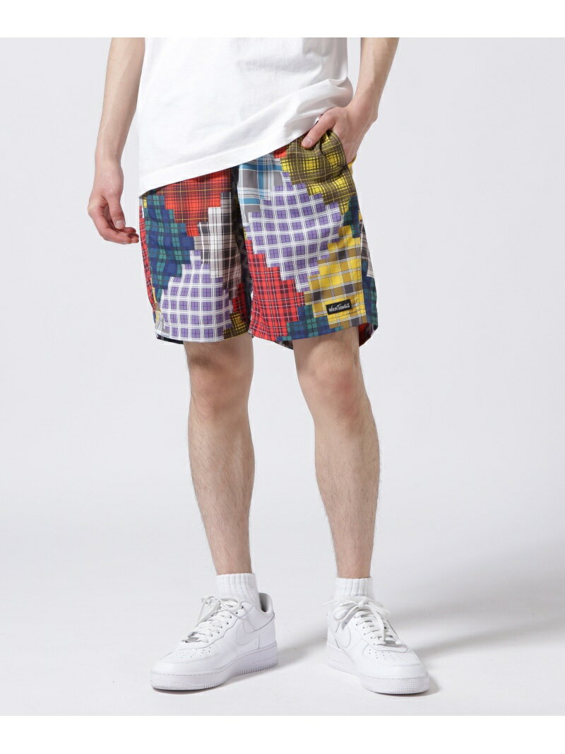 【SALE／20%OFF】WILD THINGS/ワイルドシングス SUPPLEX PRINT SHORTS BEAVER ビーバー パンツ その他のパンツ ブラック【RBA_E】【送..