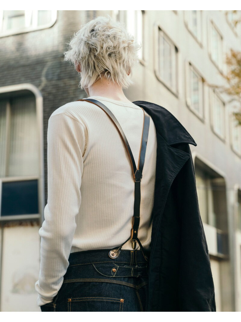 LEATHER SUSPENDER/レザーサスペンダー Schott ショット ファッション雑貨 その他のファッション雑貨 ブラック【送料無料】[Rakuten Fashion]