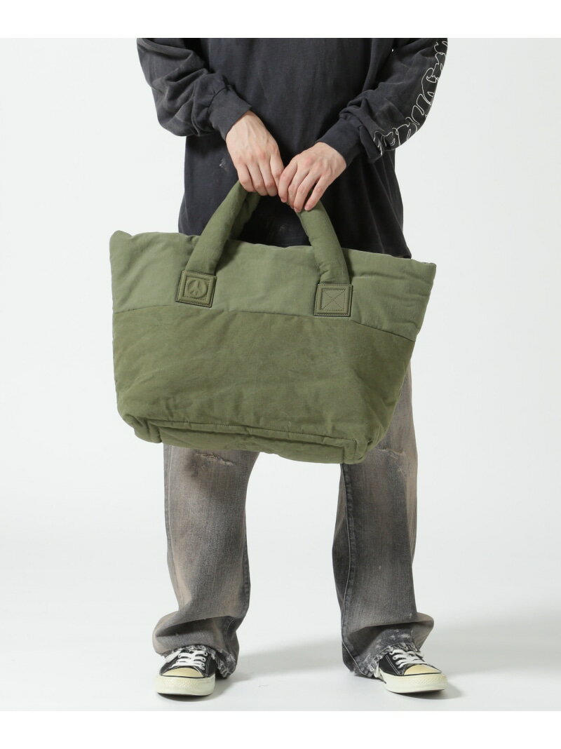 READYMADE/レディーメイド/FLUFFY TOTE BAG L/KHA ROYAL FLASH ロイヤルフラッシュ バッグ その他のバッグ カーキグリーン