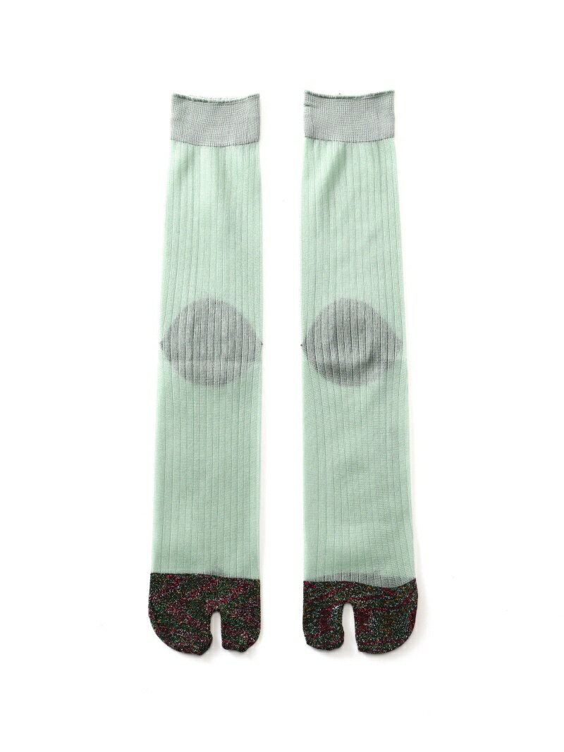 MARCOMONDE(}Rh)wide rib bicolor tabi socks B'2nd r[ZJh CEbOEFA C u[ zCg p[v[Rakuten Fashion]