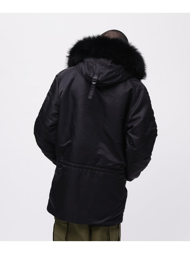 《VINTAGE LINE》N-3B MODIFIED COLOR AVIREX アヴィレックス ジャケット・アウター ブルゾン・ジャンパー ブラック グレー【送料無料】[Rakuten Fashion]