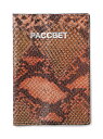 【SALE／50%OFF】RASSVET(PACCBET)/ラスベート/PASSPORT COVER/パスポートカバー LHP エルエイチピー 福袋・ギフト・その他 その他 オレンジ グリーン【RBA_E】[Rakuten Fashion]