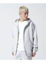 Los Angeles Apparel/ロサンゼルスアパレル 14OZ HEAVY FLEECE ZIP UP HOODED ジップアップ IMPORT ORIGINAL ビーバー トップス パーカー・フーディー グレー ブラック【送料無料】[Rakuten Fashion]