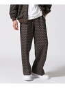 【SALE／40%OFF】TAUPE/トープ/Diamond Pattern Track Pants GARDEN TOKYO ガーデン パンツ その他のパンツ ブラック オレンジ【RBA_E】【送料無料】[Rakuten Fashion]