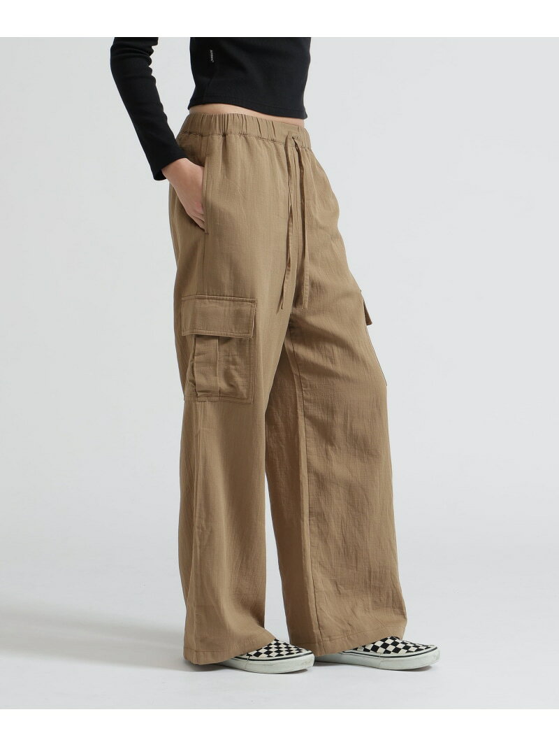 Rakuten - 《直営店限定》DOUBLE GAUZE CARGO PANTS AVIREX アヴィレックス パンツ その他のパンツ カーキグリーン ブラック【送料無料】[Rakuten Fashion]