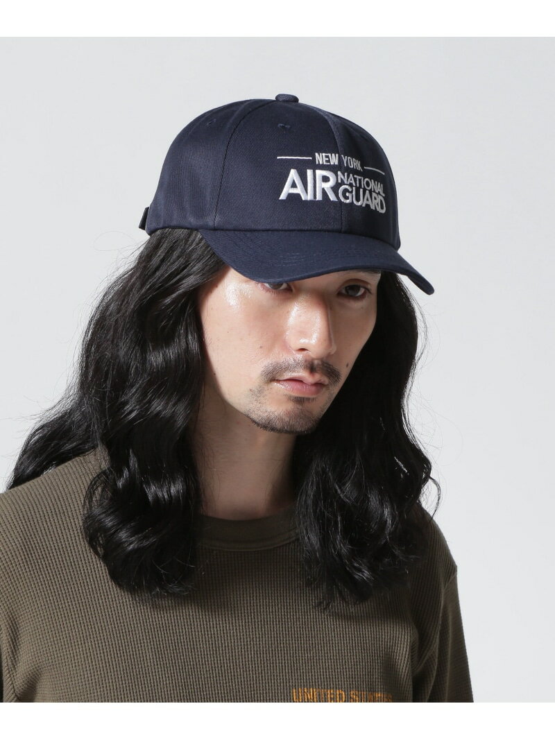 【SALE／30%OFF】AIR NATIONALN GUARD CAP / エアナショナルガード キャップ / AVIREX / アヴィレックス AVIREX アヴィレックス 帽子 その他の帽子 ネイビー ブラック グレー【RBA_E】[Rakuten Fashion] 1