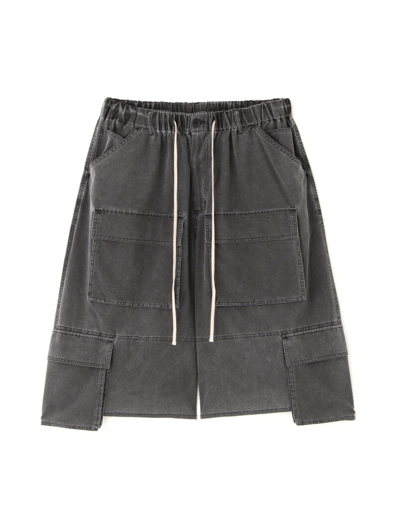 Rakuten - DankeSchon/ダンケシェーン/PIGMENT WIND CLOTH CARGO SHORTS LHP エルエイチピー パンツ その他のパンツ グレー【送料無料】[Rakuten Fashion]