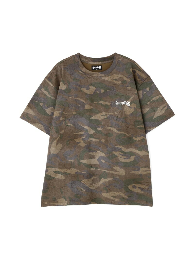 Rakuten - SUPPLIER/サプライヤー/Camoflage Cross Tee LHP エルエイチピー トップス カットソー・Tシャツ グレー ブラック【送料無料】[Rakuten Fashion]