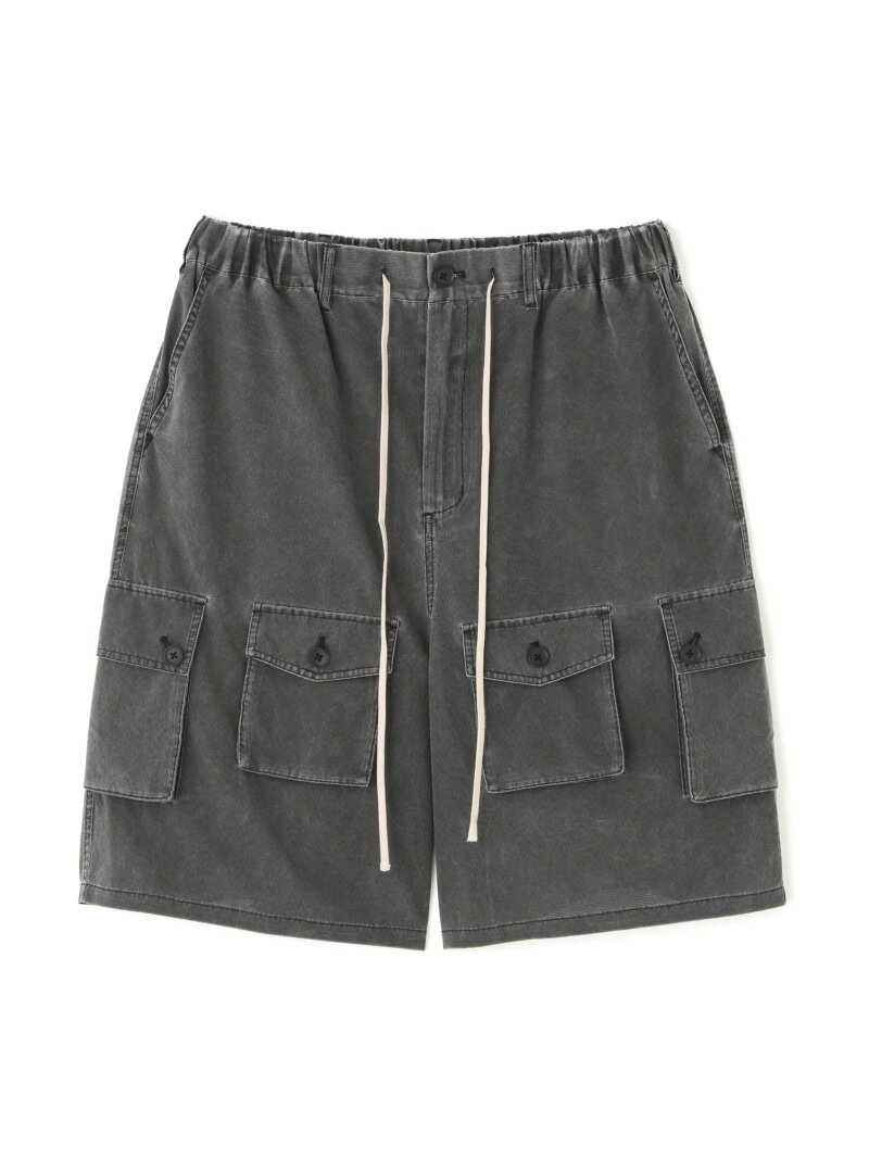 Rakuten - DankeSchon/ダンケシェーン/RIPSTOP CARGO SHORTS LHP エルエイチピー パンツ その他のパンツ ブラック【送料無料】[Rakuten Fashion]